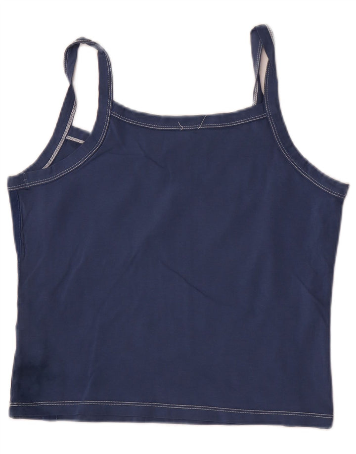 North Sails Γυναικεία γραφικά Cami Top UK 14 Large Navy Blue Cotton