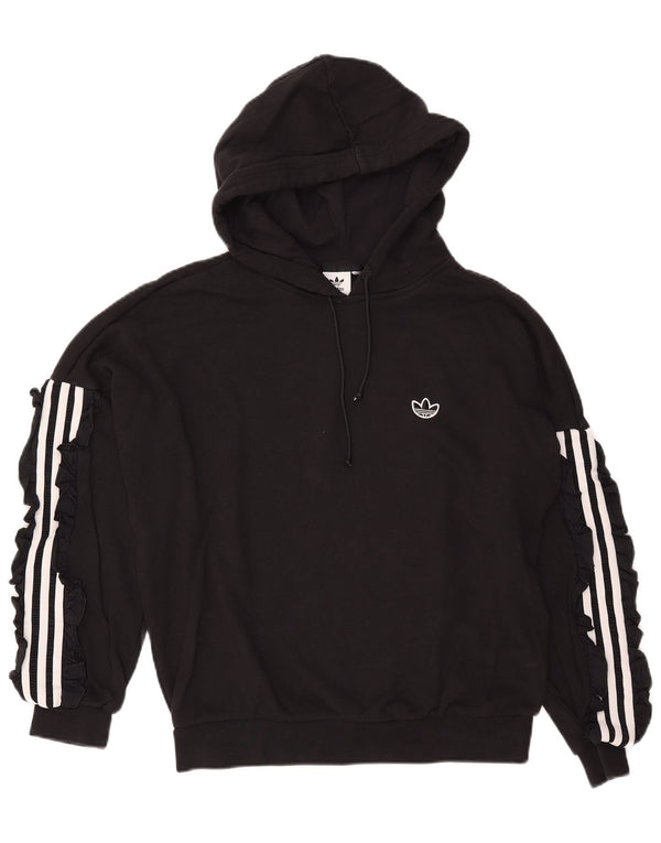 ADIDAS Γυναικείο Hoodie Jumper UK 16 Large Black
