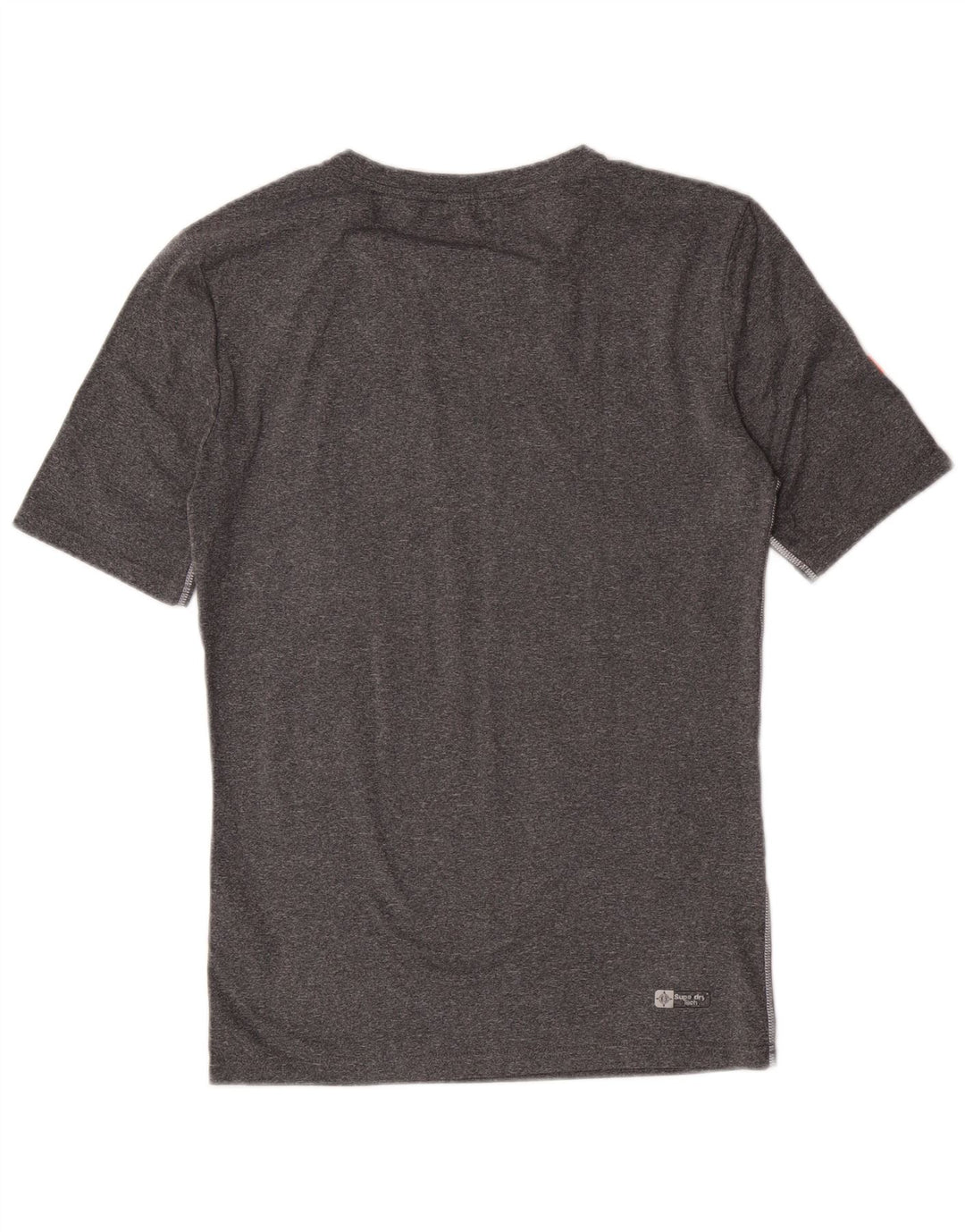 Γυναικείο γραφικό μπλουζάκι Superdry Top UK 14 Large Grey Flecked Polyester