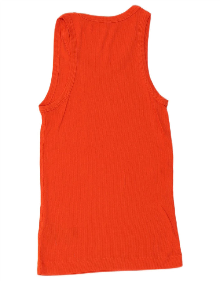 Cos Boys Vest Top 7-8 ετών Small Orange Cotton