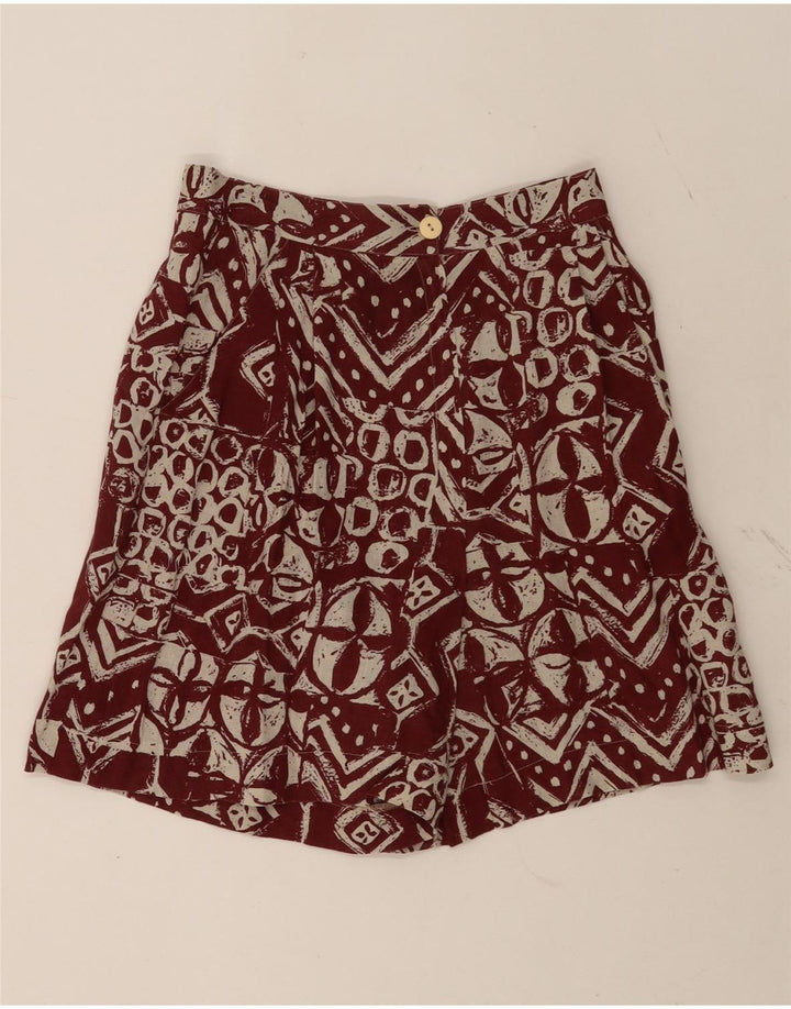 Marcello Cioni Γυναικείο σορτς Chino IT 44 Medium W26 Καφέ Γεωμετρικό