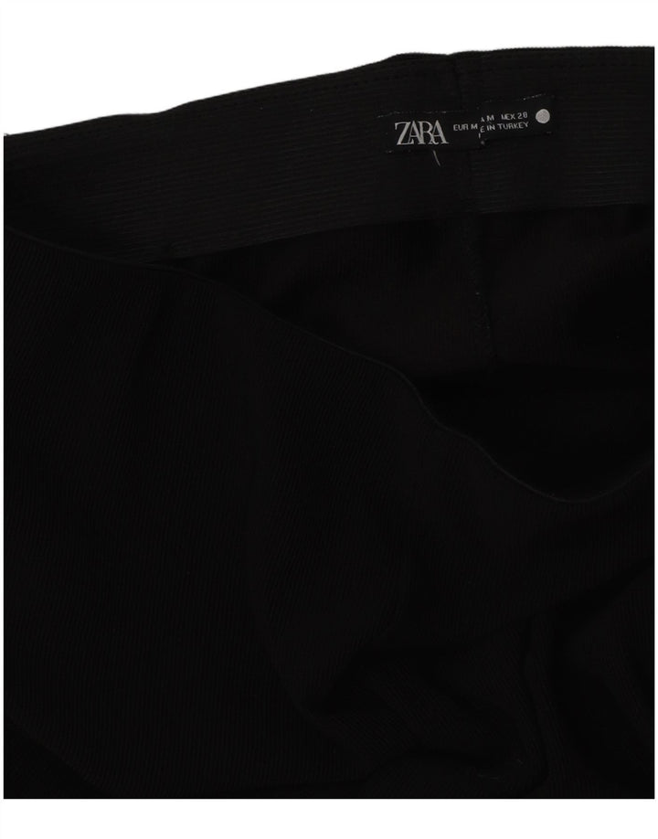 Γυναικείο ZARA Παντελόνι Bootcut Medium W28 L32 Μαύρο