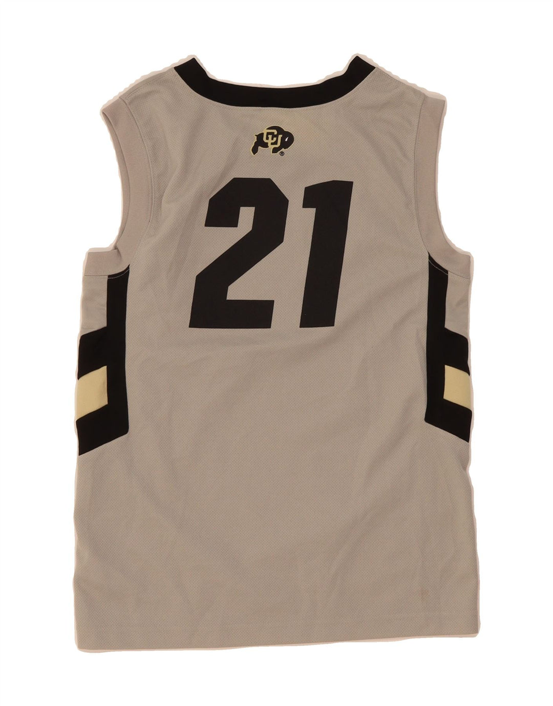 NIKE Boys Colorado Graphic Vest Top 12-13 Years Medium  Grey Polyester Vintage Nike and Second-Hand Nike from Messina Hembry 