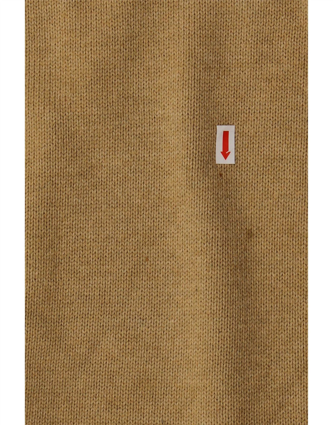 TOMMY HILFIGER Ανδρικό πουλόβερ με λαιμόκοψη, μεγάλο μπεζ βαμβακερό