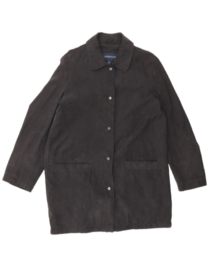 Γυναικείο πανωφόρι London Fog UK 14 Medium Black Polyester