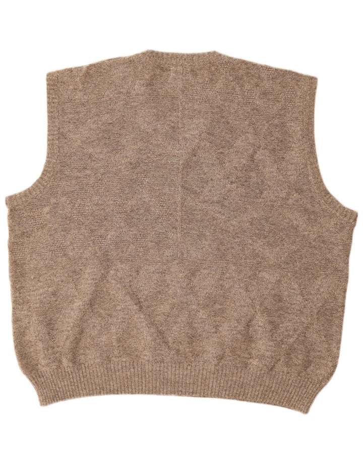 Canda Ανδρικό Γιλέκο Tank Top 2XL Μπεζ Ακρυλικό