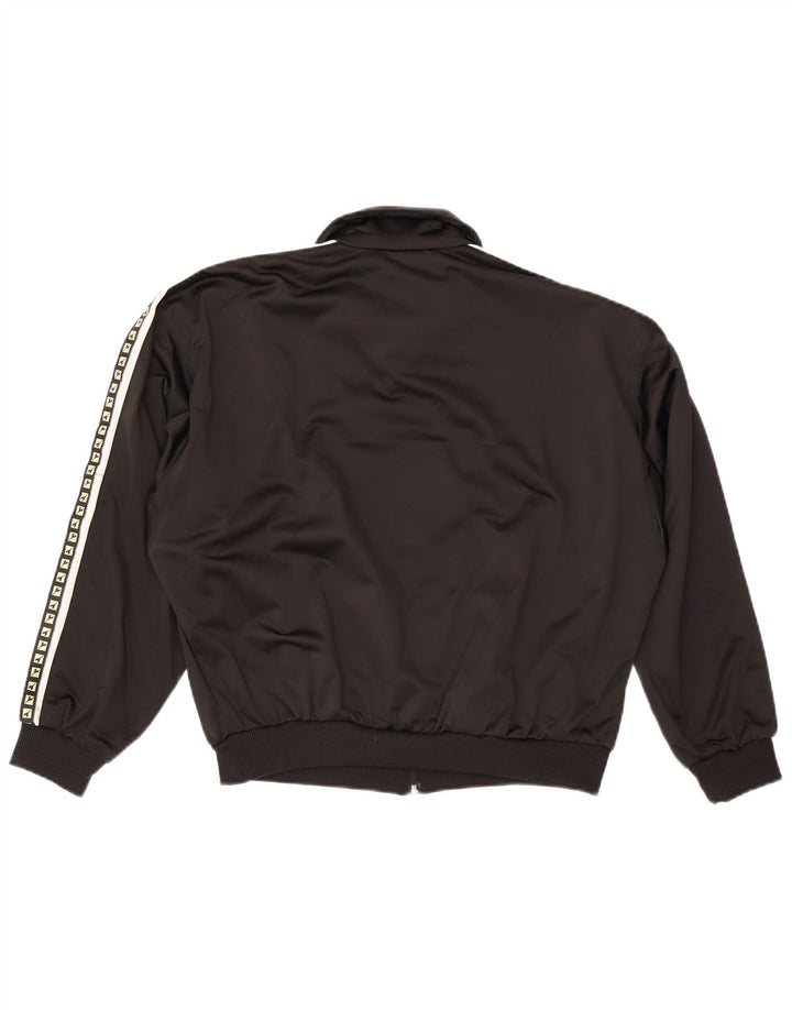 Ανδρική φόρμα γραφικών Diadora Top Jacket UK 34 XS Μαύρο Πολυεστέρας