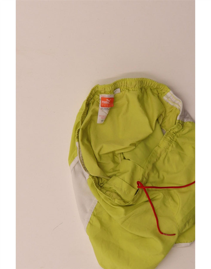 Γυναικείο αθλητικό σορτς PUMA UK 14 Μεγάλο κίτρινο χρώμα πολυεστέρα