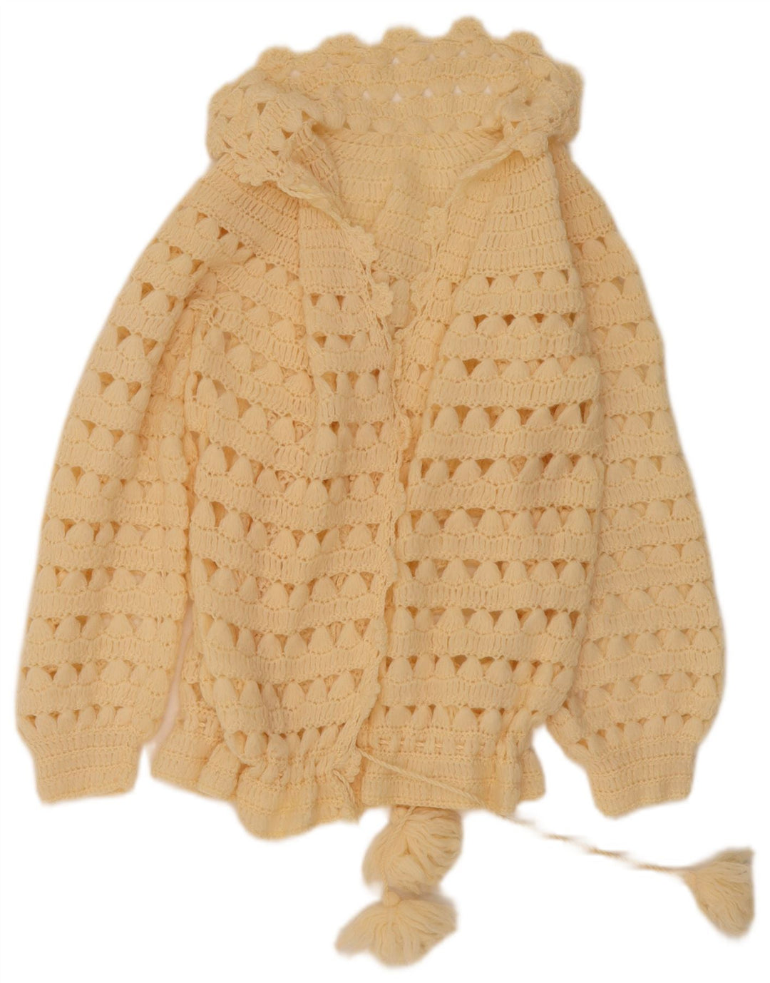 Vintage Γυναικεία Ζακέτα UK 12 Medium Beige