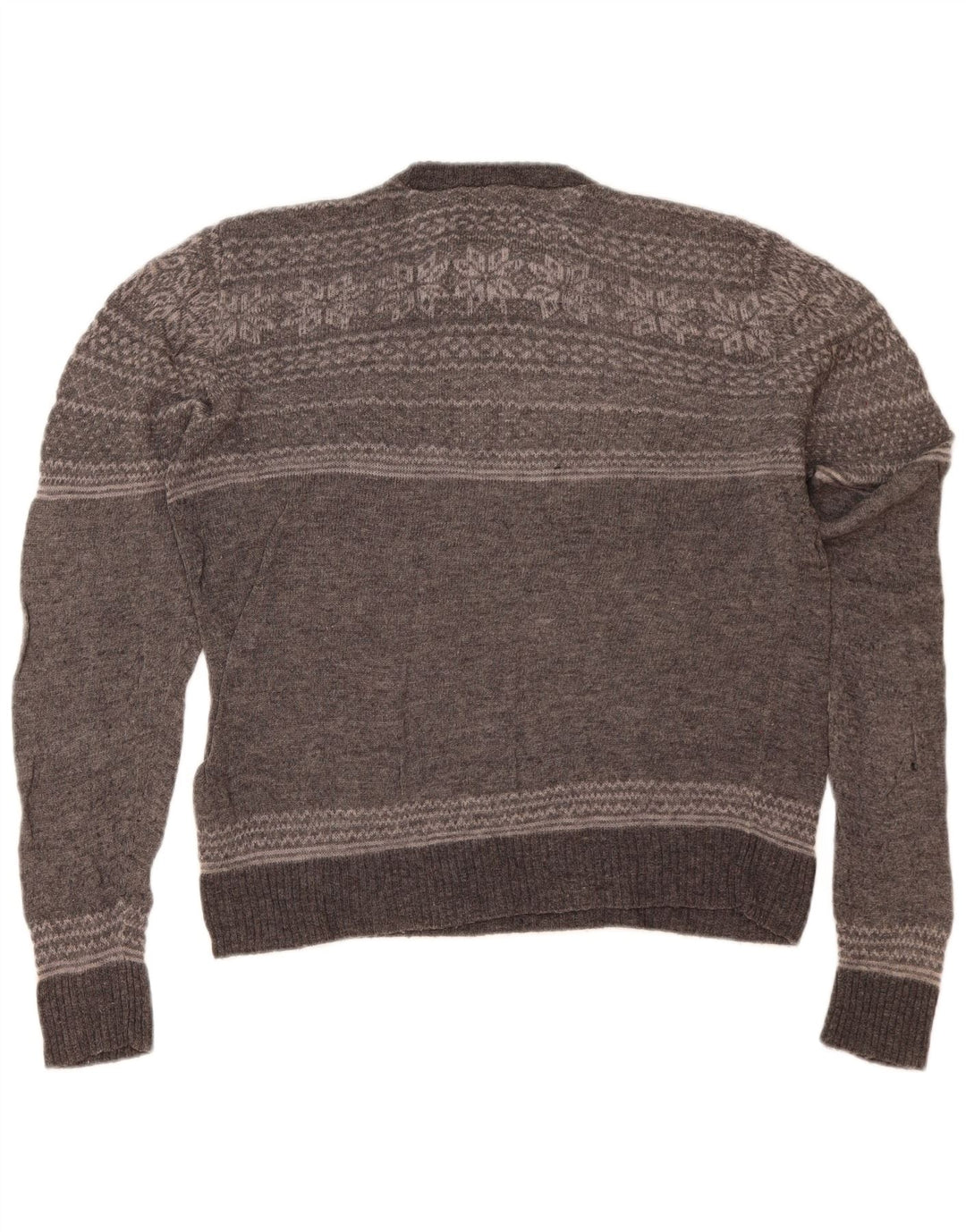 Marks & Spencer Γυναικείο πουλόβερ με λαιμόκοψη UK 14 Medium Grey
