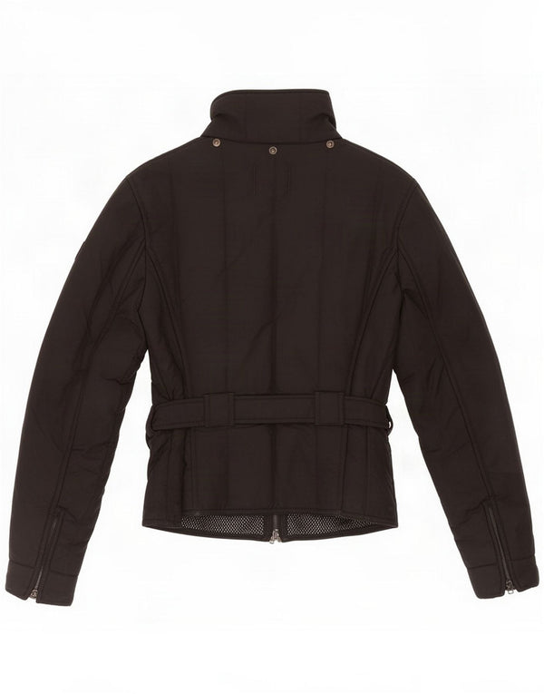 Refrigiwear Womens Rain Jacket UK 12 Medium Black Nylon