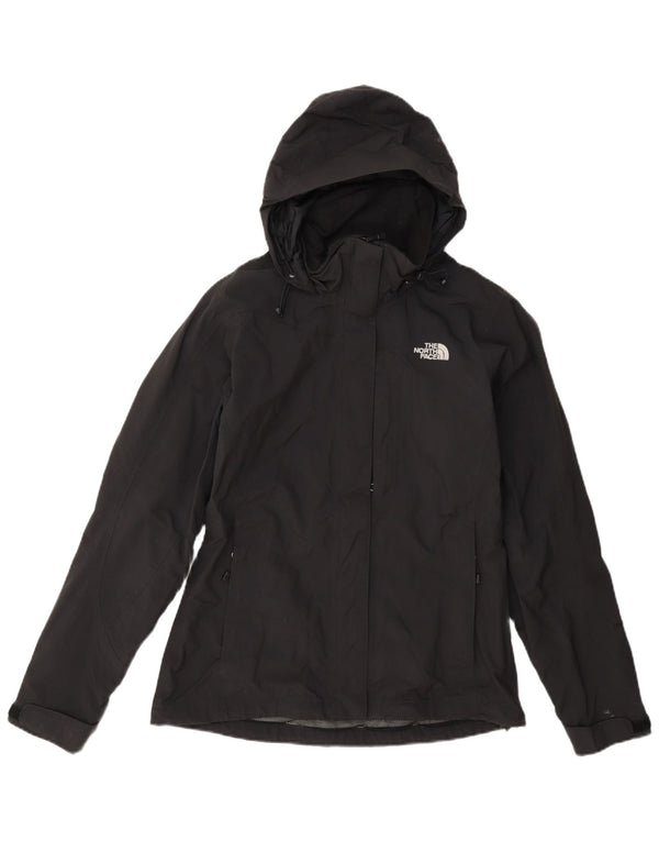 The North Face γυναικείο μπουφάν βροχής με κουκούλα UK 10 Small Black Nylon