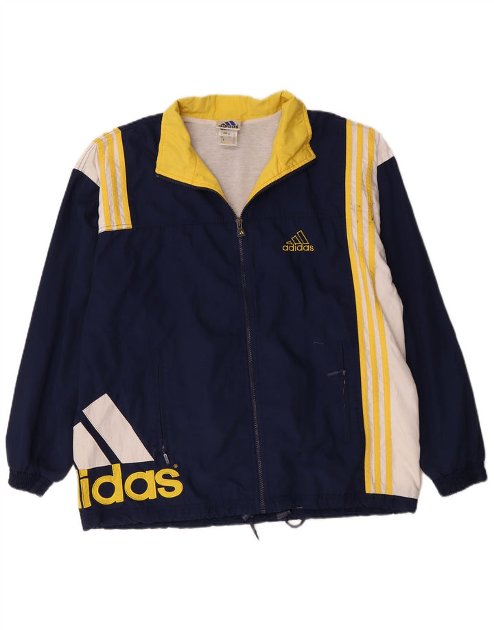 Ανδρική φόρμα Adidas Top Jacket UK 40/42 Medium Navy Blue Colorblock