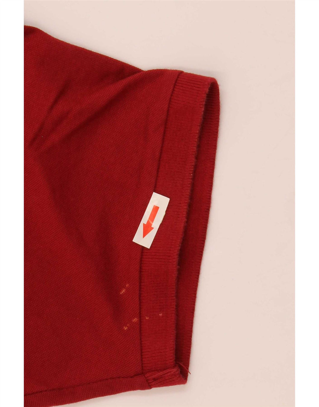 Ανδρικό μπλουζάκι πόλο Champion Easy Fit, μεγάλο κόκκινο βαμβακερό