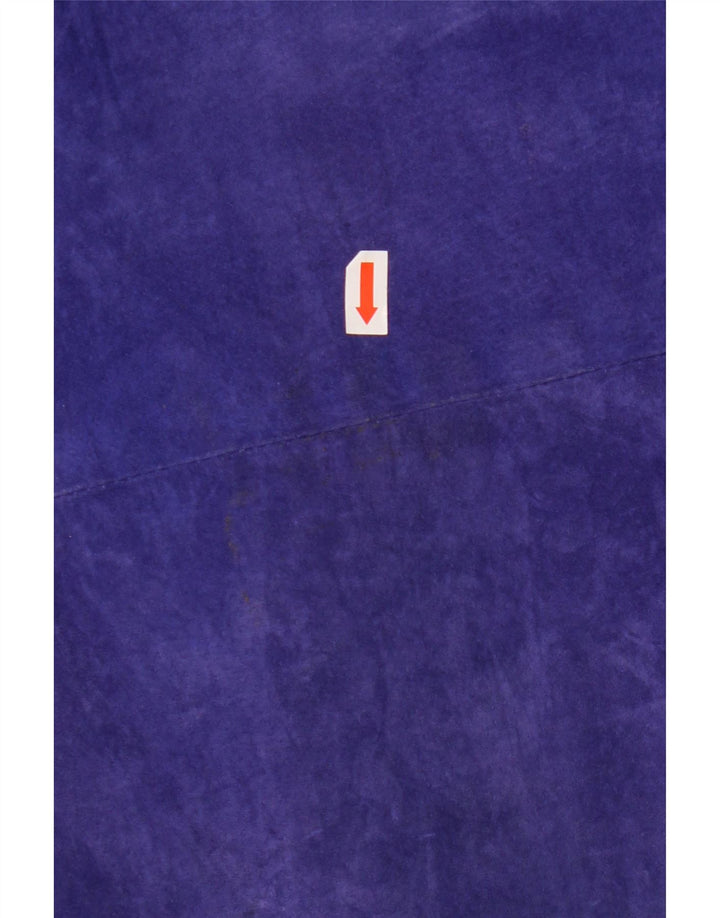 YUPPIE Γυναικείο Suede Jacket EU 46 XL Purple Leather