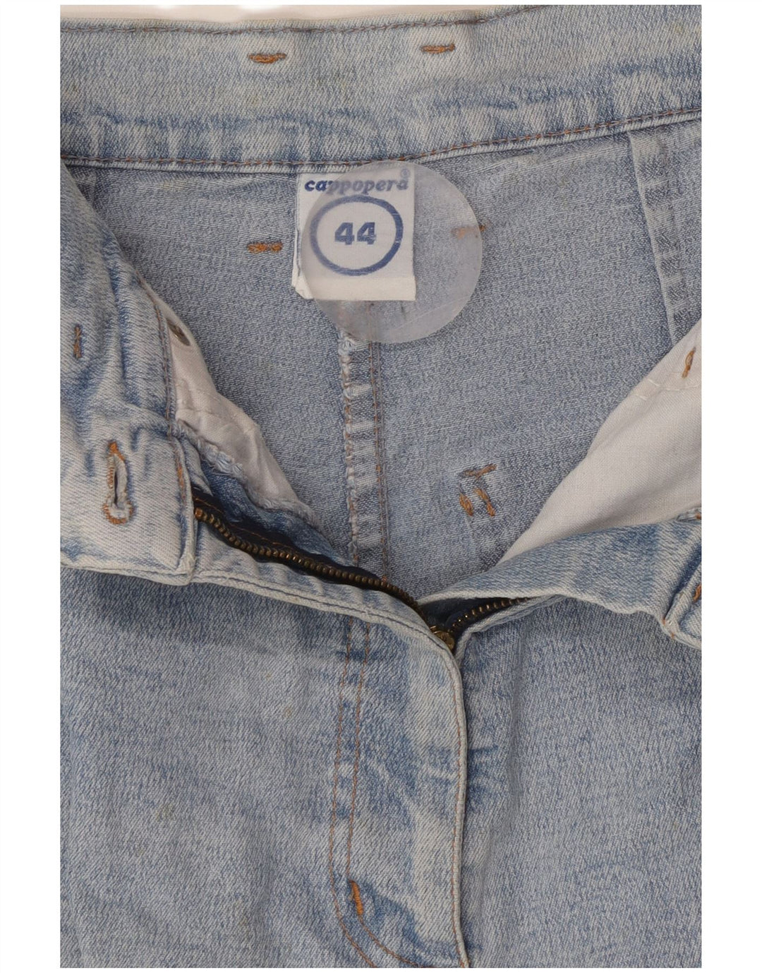 CAPPOPERA Γυναικείο ψηλόμεσο τζιν IT 44 Medium W26 L26 Μπλε βαμβακερό