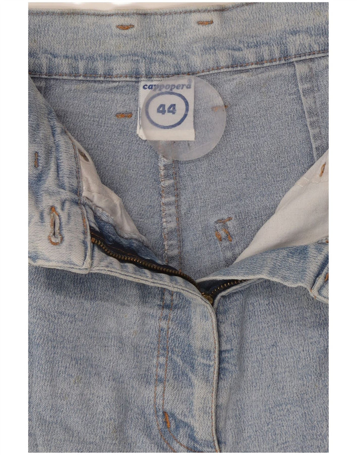 CAPPOPERA Γυναικείο ψηλόμεσο τζιν IT 44 Medium W26 L26 Μπλε βαμβακερό
