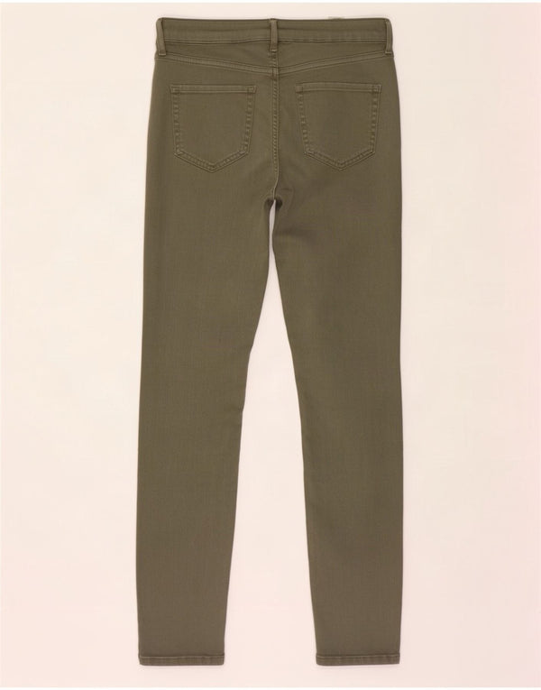 Marks & Spencer Womens The Carrie Skinny Jeans UK 12 Medium W28 L28 Green