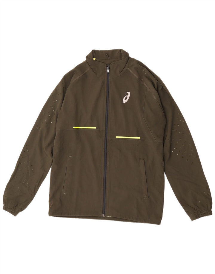 Ανδρική φόρμα Asics Top Jacket Medium Khaki