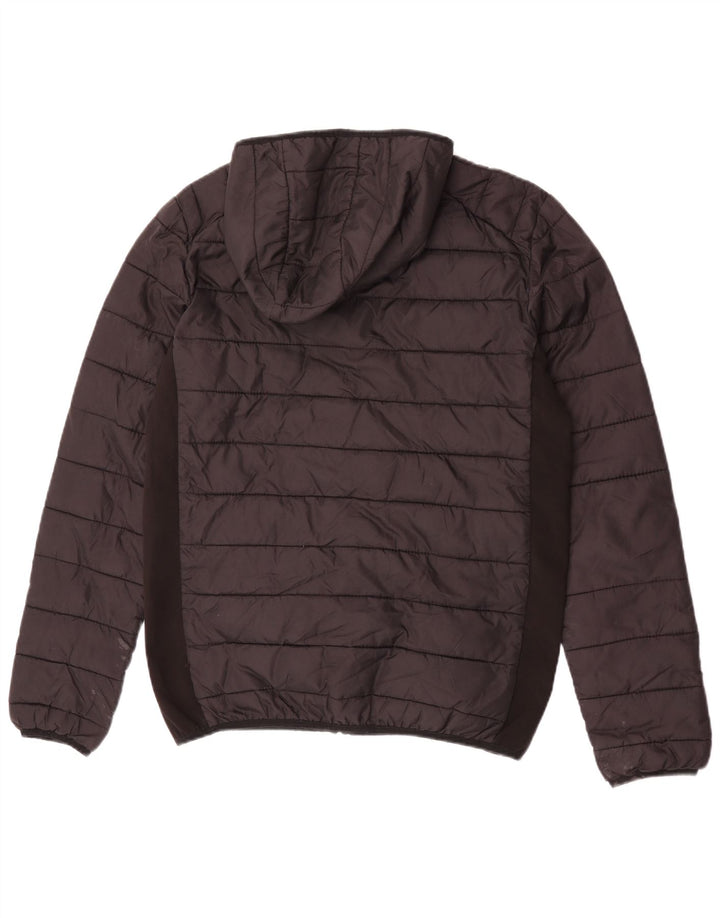 Ανδρικό μπουφάν με κουκούλα Ellesse UK 36 Small Black Nylon