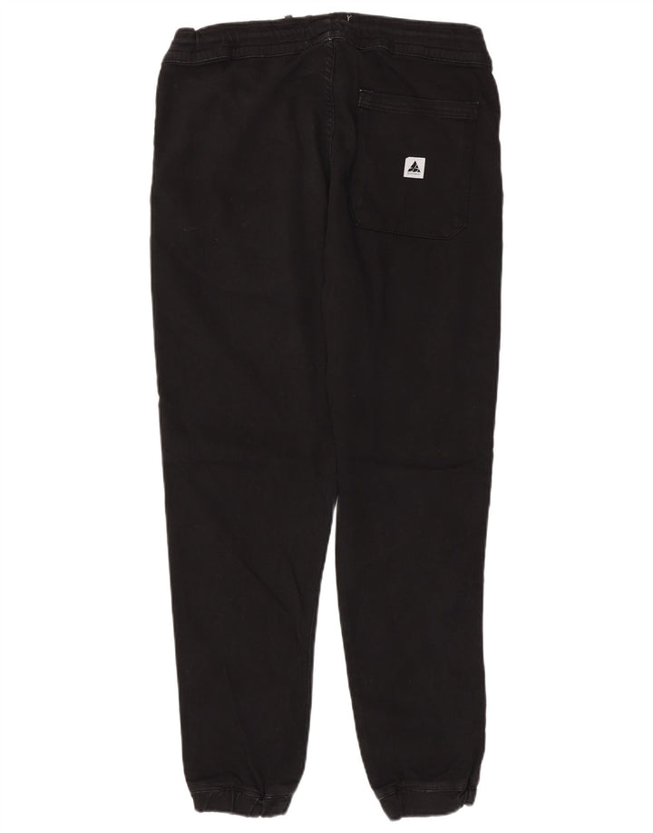 Ανδρική φόρμα Zara Παντελόνι Joggers Μεσαίο Μαύρο Βαμβακερό