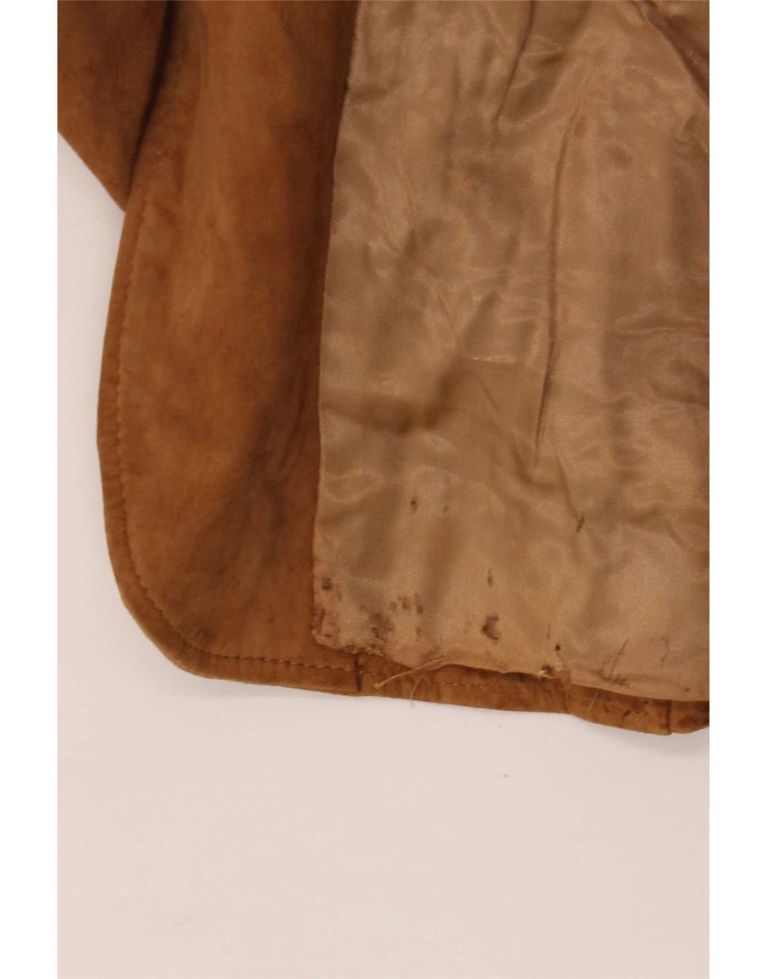 Anfor Γυναικείο Suede 2 Button Jacket IT 52 2XL Beige Leather