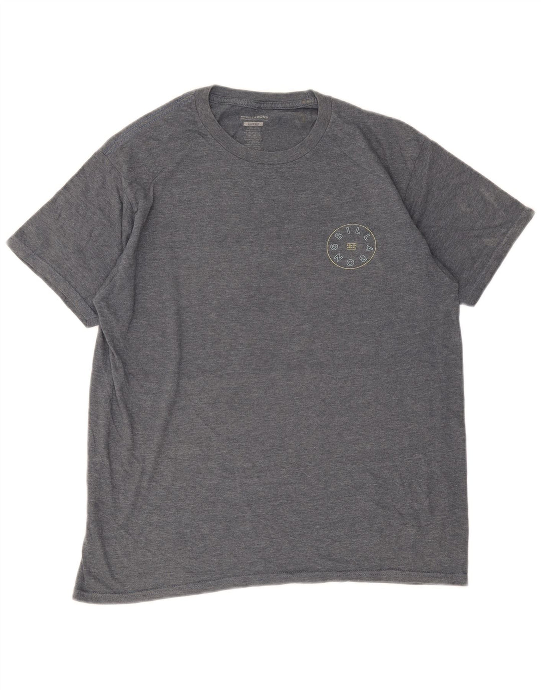 Ανδρικό γραφικό T-Shirt Billabong Top Large Grey Flecked Cotton