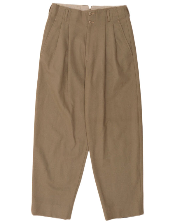 Ανδρικό παντελόνι Chino με ψηλή μέση Virgola IT 46 Large W30 L27 Khaki
