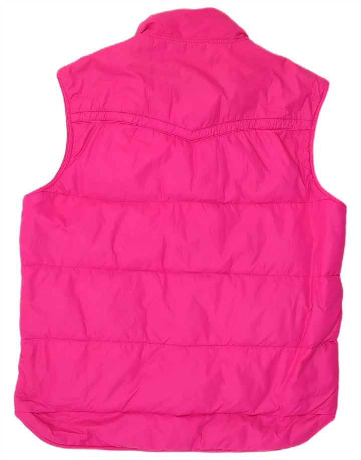 Dolomite Mens Padded Gilet UK 38 Medium Pink Polyester