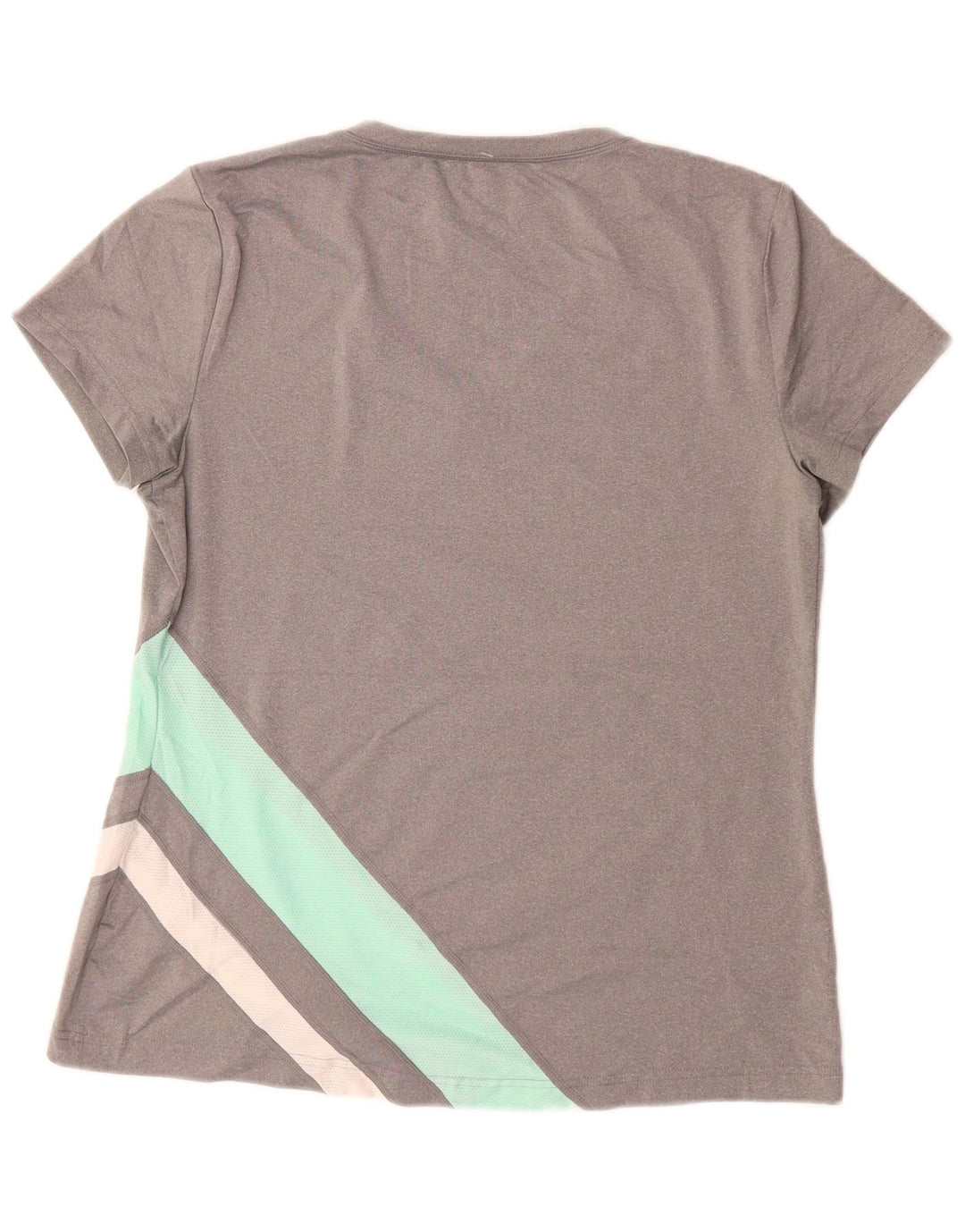 Γυναικείο T-Shirt FILA Top UK 14 Large Grey Colourblock