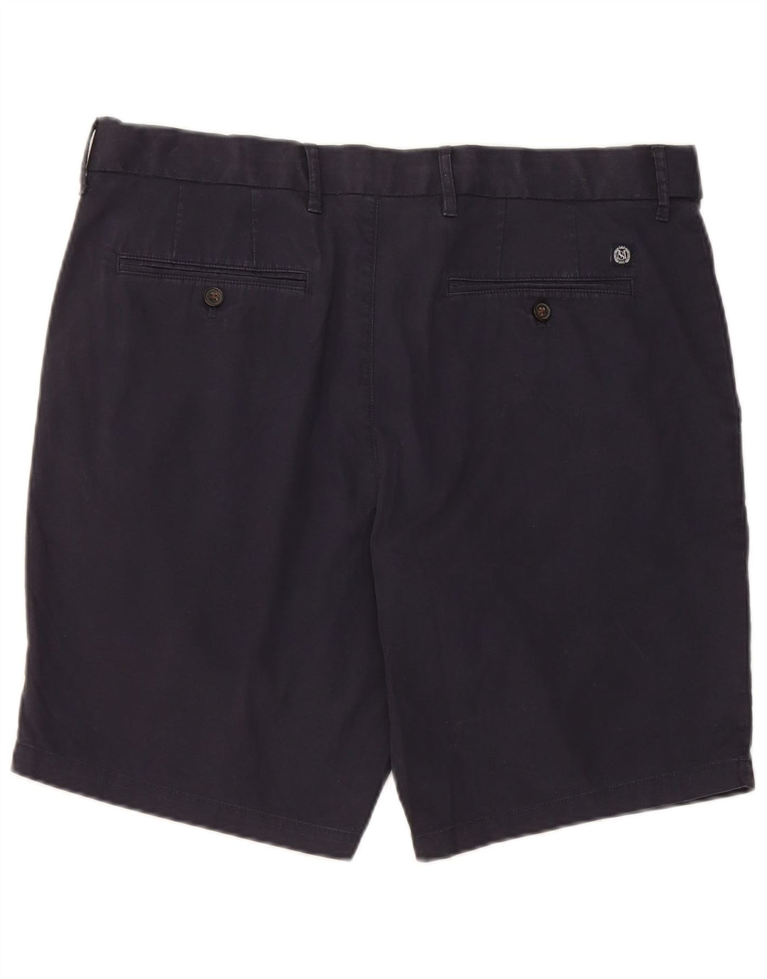 Ανδρικό σορτς Chino Marks & Spencer W36 Large Navy Blue από βαμβάκι