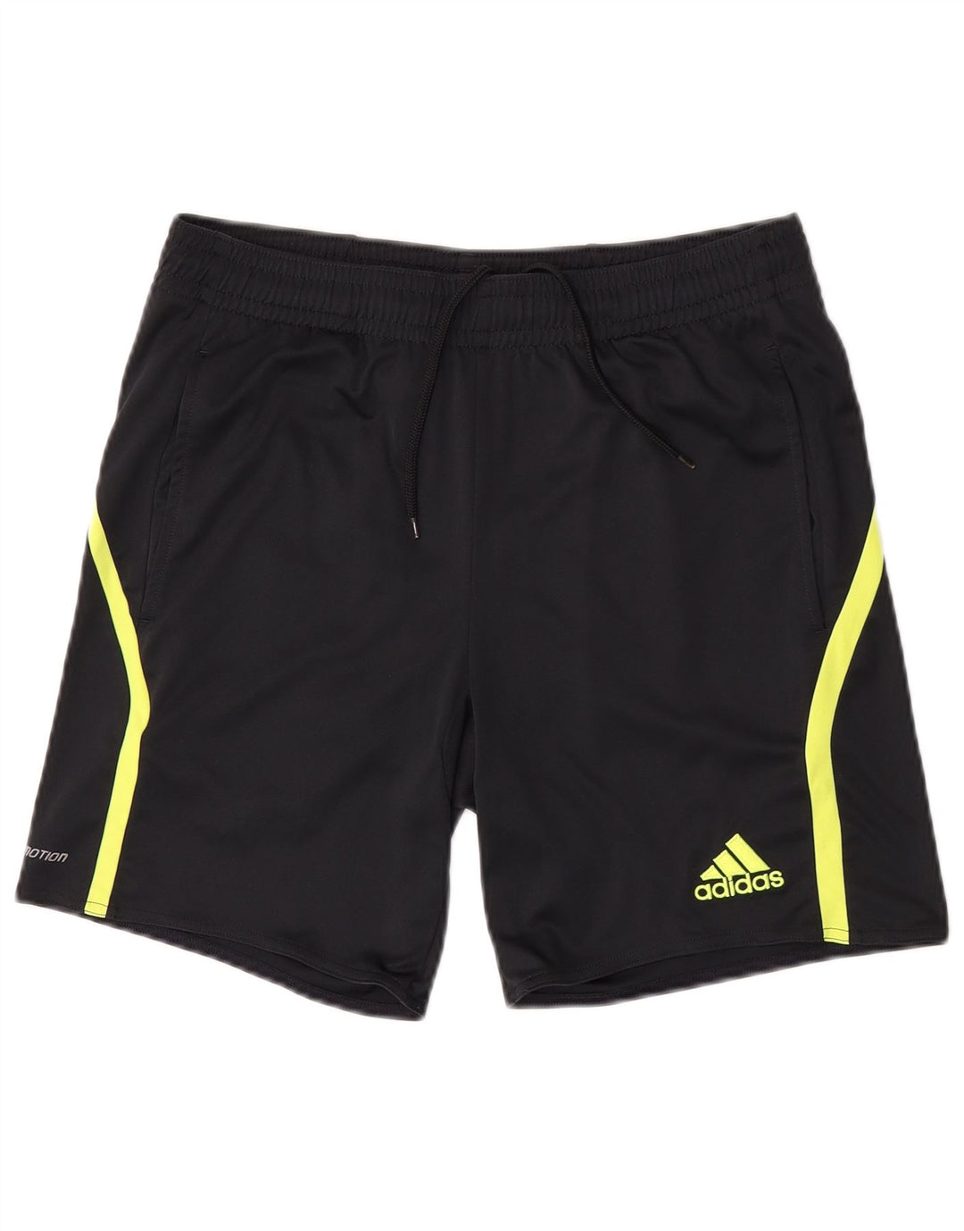 Ανδρικό αθλητικό σορτς Adidas Climalite από μικρό μαύρο πολυεστέρα