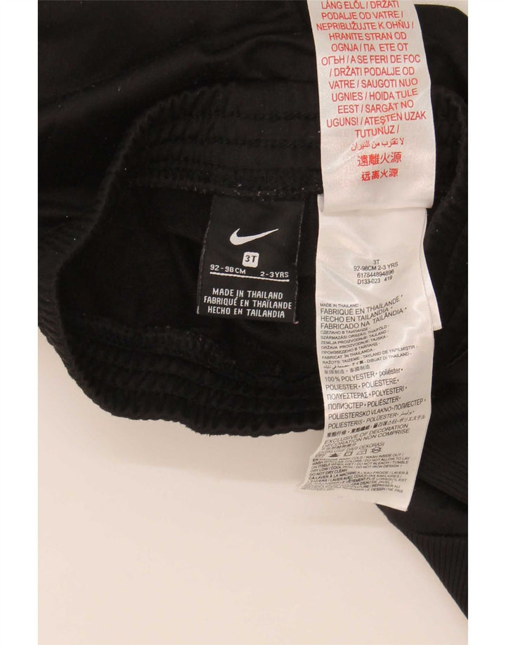Παντελόνι αθλητικής φόρμας Nike Boys Joggers 2-3 ετών Μαύρο πολύχρωμο πολυεστέρα
