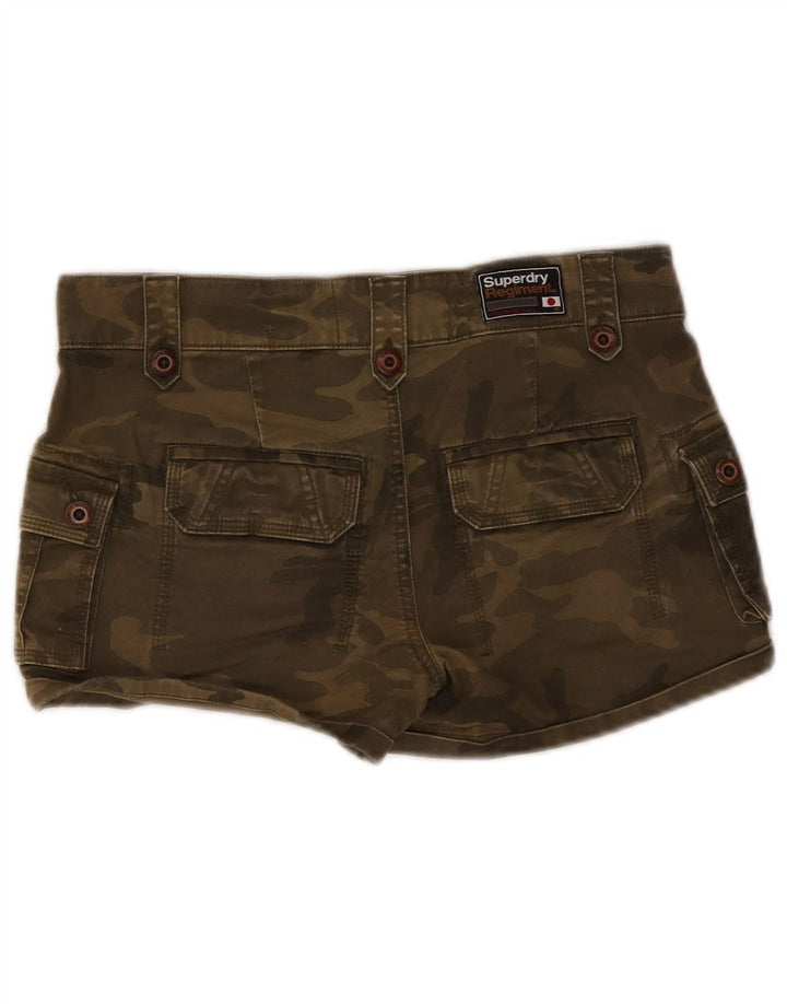 Superdry Γυναικείο Σορτς Cargo Small W30 Χακί Καμουφλάζ Βαμβακερό