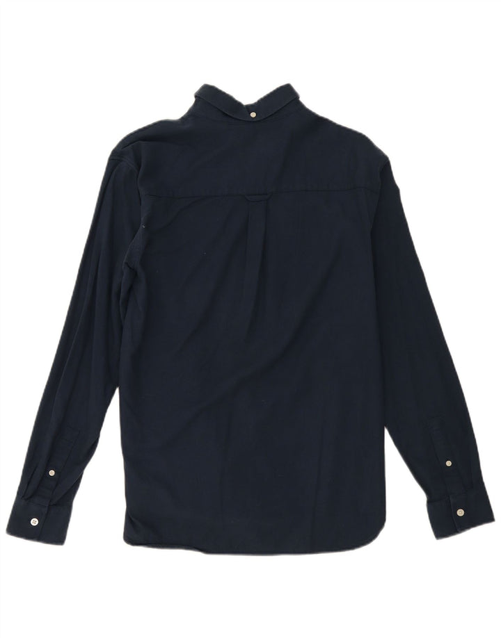 Ανδρικό πουκάμισο Lyle & Scott Μικρό Βαμβακερό Navy Blue