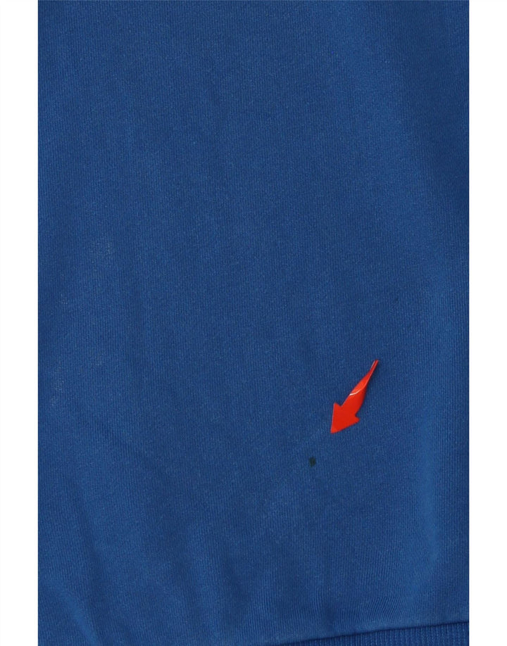 Ανδρικό γραφικό φούτερ DIESEL, μεσαίο μπλε βαμβακερό