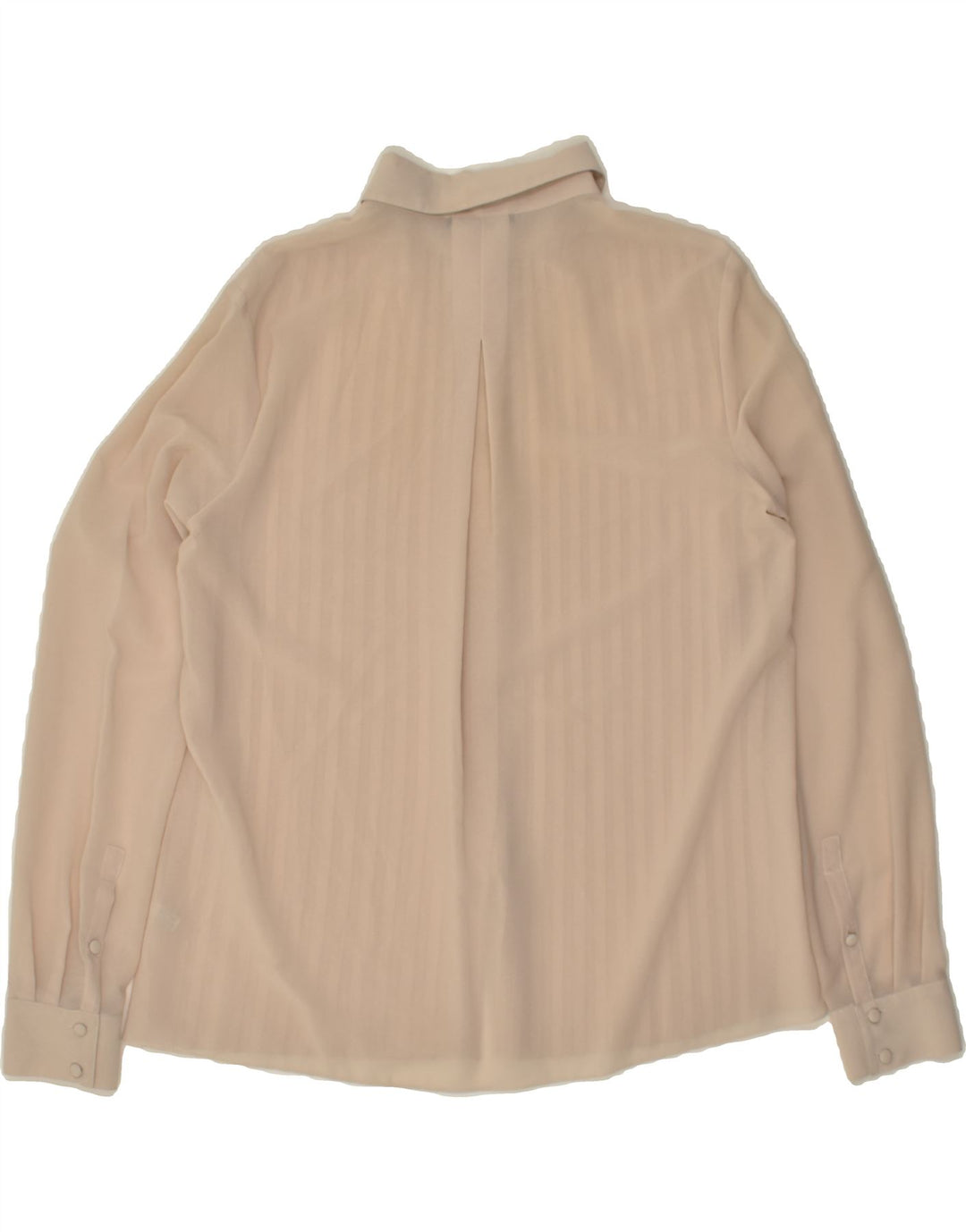 PINKO Γυναικεία Oversized See Through Shirt Μπλούζα UK 10 Small Beige