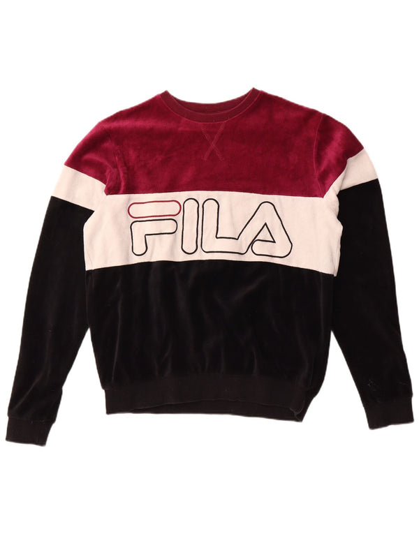 Γυναικείο γραφικό φούτερ FILA Jumper UK 12 Medium Πολύχρωμο