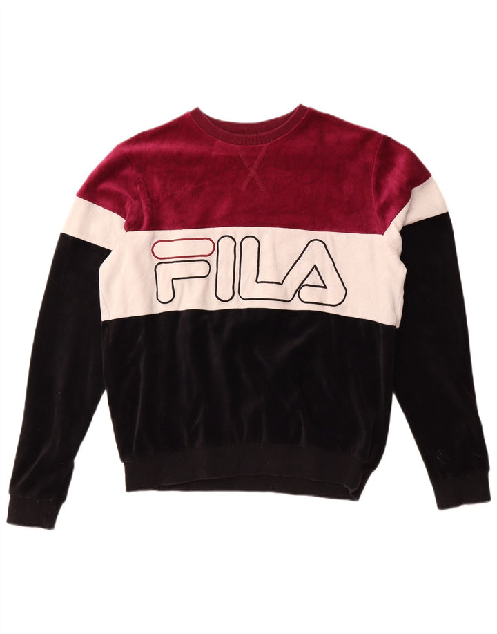 Γυναικείο γραφικό φούτερ FILA Jumper UK 12 Medium Πολύχρωμο