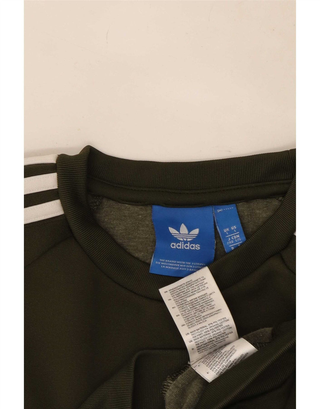 Ανδρικό φούτερ Adidas Jumper Large Khaki Polyester