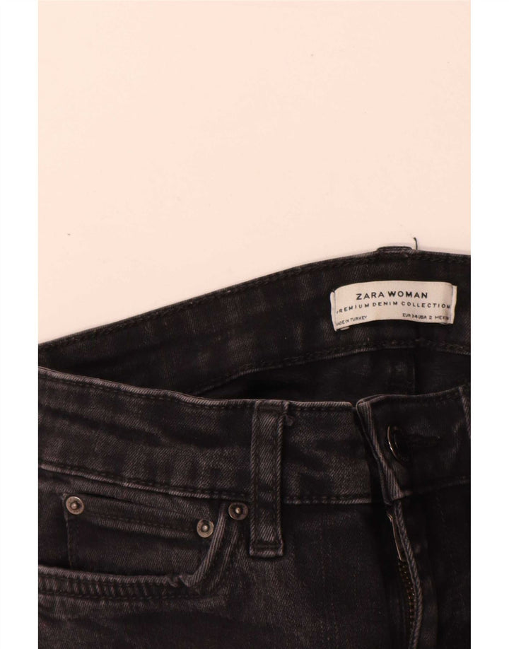 Zara Γυναικείο Τζιν EU 34 2XS W24 L28 Μαύρο