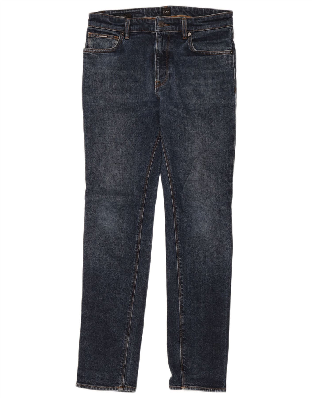 Ανδρικό Slim Straight Jeans Hugo Boss W30 L32 Navy Blue