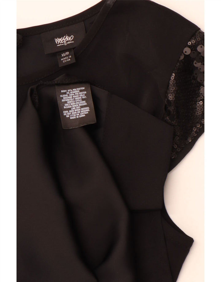 MOSSIMO Γυναικείο Φόρεμα Shift UK 6 XS Μαύρο Πολυεστέρας