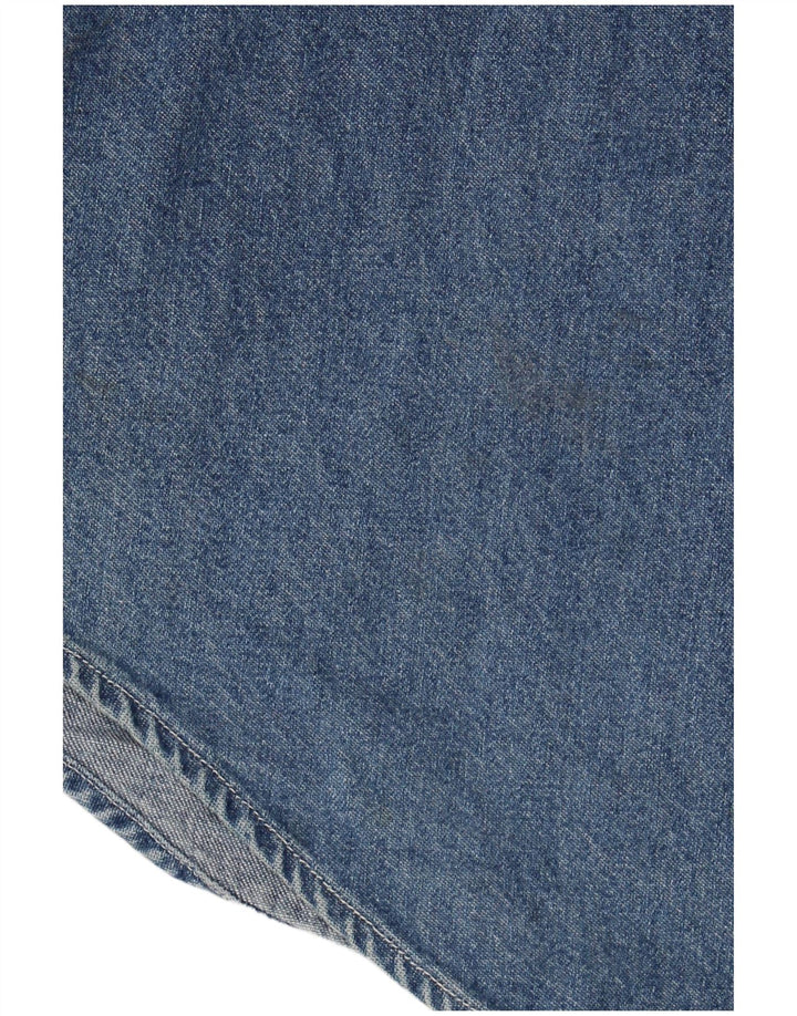 Ανδρικό τζιν πουκάμισο EDDIE BAUER 2XL Μπλε βαμβακερό