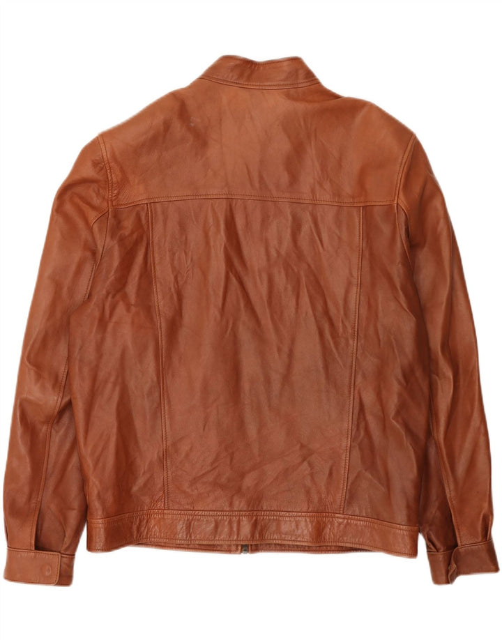 Vintage Ανδρικό Δερμάτινο Μπουφάν UK 42 XL Καφέ