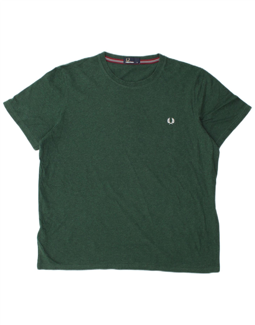 Fred Perry Ανδρικό T-Shirt Top XL Πράσινο βαμβακερό