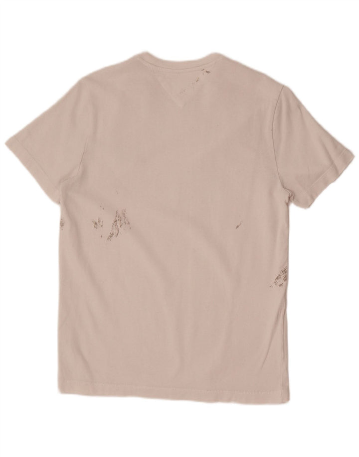 Ανδρικό γραφικό T-Shirt Tommy Hilfiger Top XS Λευκό