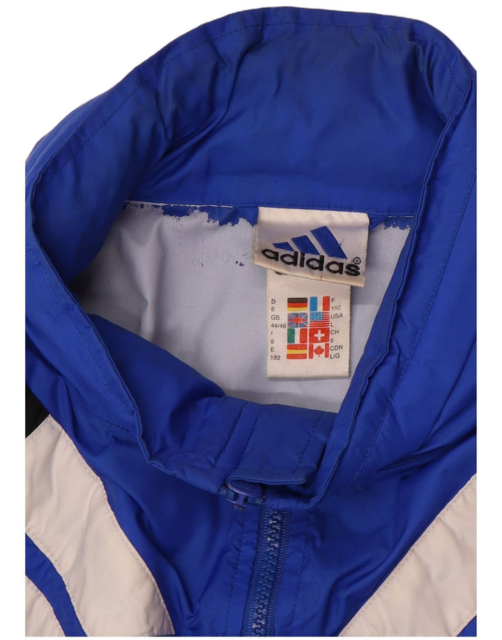 Adidas Ανδρικό μπουφάν βροχής UK 44/46 μεγάλο μπλε χρώμα πολυαμίδιο