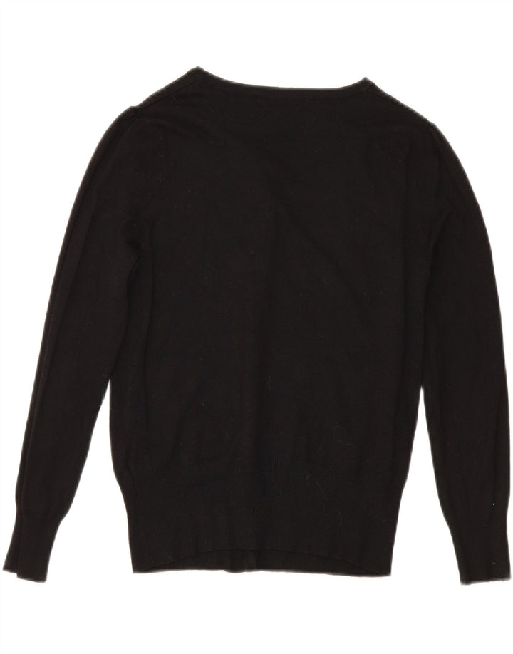 Marks & Spencer Γυναικεία ζακέτα πουλόβερ UK 10 Small Black Viscose