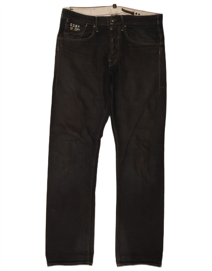 Ανδρικό Slim Jeans G-Star W33 L33 Μαύρο